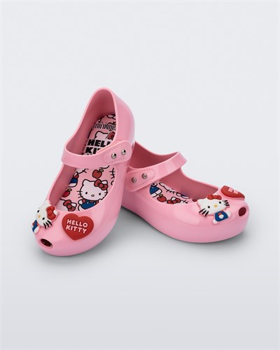 Mini Melissa Ultragirl  + Hello Kitty and Friends Pembe Kız Çocuk Babet 37873