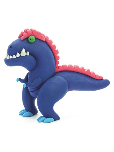 Hey Clay Hava ile Kuruyan Kil (6lı Kutu) - Mega Dinozorlar (Lagosuchus, Allosaurus, Dimetrodon)