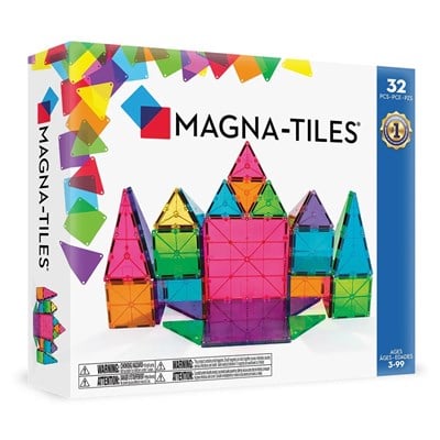 MAGNA TILES Clear Color Manyetik Blok Seti 32 Parça