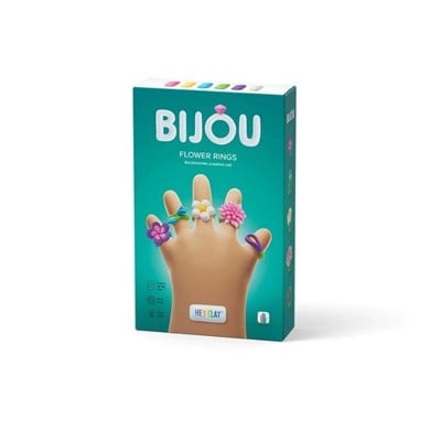Hey Clay Hava ile Kuruyan Kil (3lü Kutu) - Takılar (Çiçek Yüzükleri)