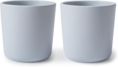 Mushie Dinnerware Cups For Kids Cloud