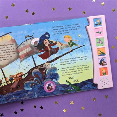 North Parade Publishing Peter Pan Fairy Tale Sound Book İngilizce Sesli Kitaplar ( 6 Button)