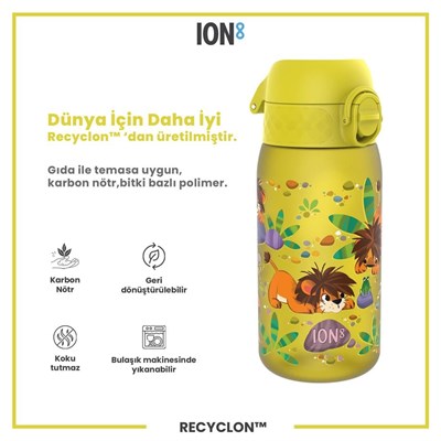 ION8  Çocuk  Suluk - Bebek Aslanlar - 350 ml - Sızdırmaz
