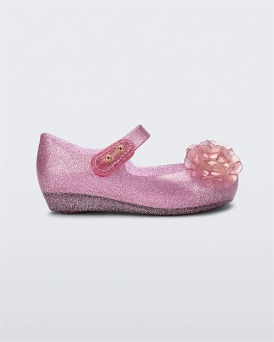 Mini Melissa Ultragirl Spring Time Pembe  Kız Çocuk Babet 35708