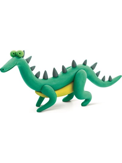 Hey Clay Hava ile Kuruyan Kil (6lı Kutu) - Mega Dinozorlar (Lagosuchus, Allosaurus, Dimetrodon)