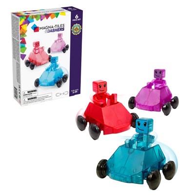 MAGNA TILES  Dashers 6-Piece Set - Hızlı Sürücüler 6 Parça