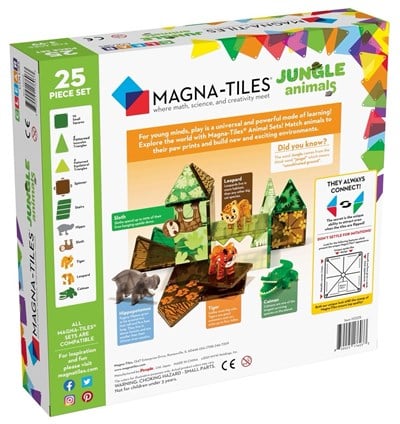 MAGNA-TILES Orman Manyetik Bloklar (25 Parça)