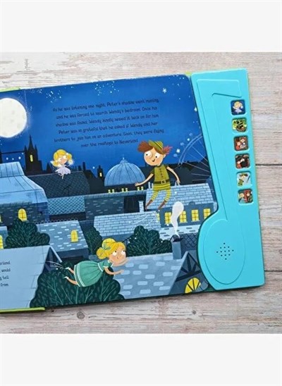 North Parade Publishing Peter Pan A Story Sound Book (6 Button)