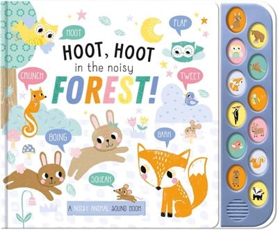 North Parade Publishing Hoot Hoot In The Noisy Forest İngilizce Sesli Kitap (12 Button)