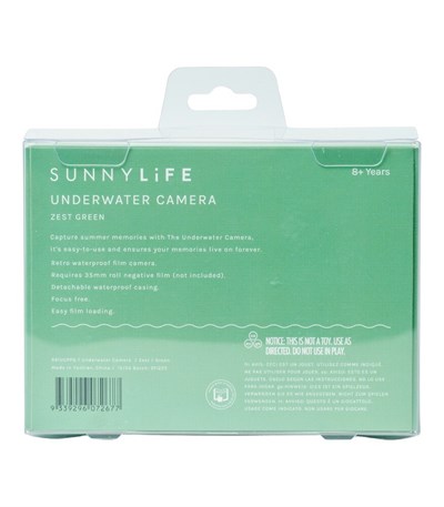 Sunnylife   Neon Yeşil Su Altı Kamerası