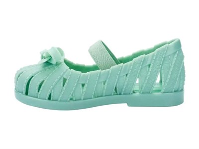 Mini Melissa M Lover Ballerina Parıltılı Yeşil  Kız Çocuk Babet 35956