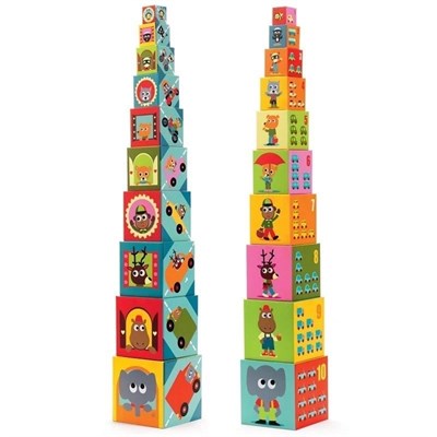 Djeco Küpler / 10 Vehicles Blocks