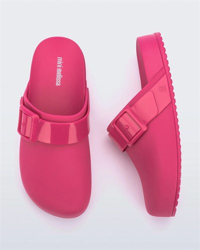 Mini Melissa Cozy Clog INF Pembe Çocuk Terlik 36069