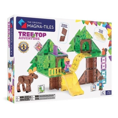 MAGNA-TILES Tree Top Adventure Manyetik Bloklar (42 Parça)