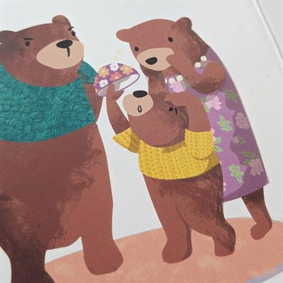 North Parade Publishing Goldilocks İngilizce Sesli Kitap Fairy Tale Sound Book ( 6 Button)