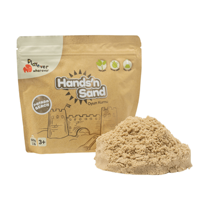 Playever Handsn Sand Doğal Kinetik Kum 500gr - Naturel