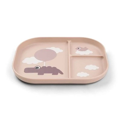 Done by Deer Happy Clouds Kaymaz Bölmeli Tabak Pembe