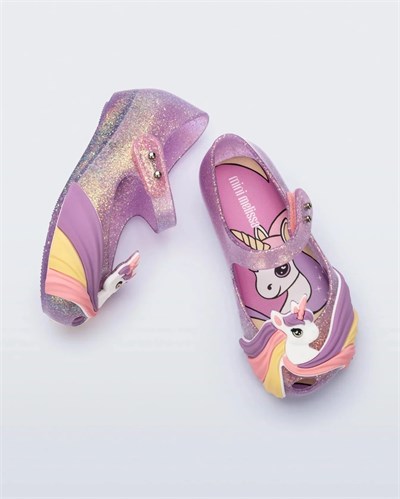 Mini Melissa Ultragirl Uni BB  Parıltılı Leylak  Kız Çocuk Babet 35917