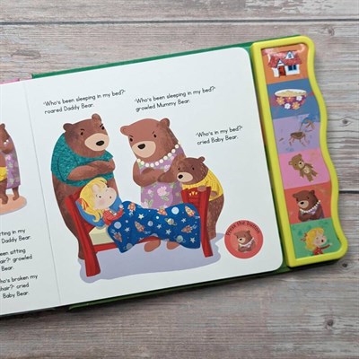 North Parade Publishing Goldilocks İngilizce Sesli Kitap Fairy Tale Sound Book ( 6 Button)