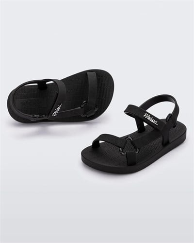 Mini Melissa Sun Downtown Siyah  Kız Çocuk Sandalet 35771