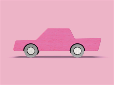 Way to Play Back & Forth Car - Pink - Araba - Pembe