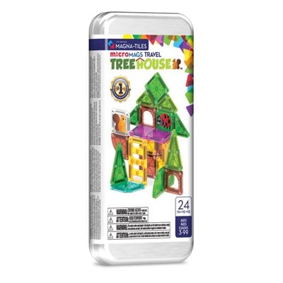 MAGNA-TILES  Travel Set  Ağaç Ev  (24 Parça)
