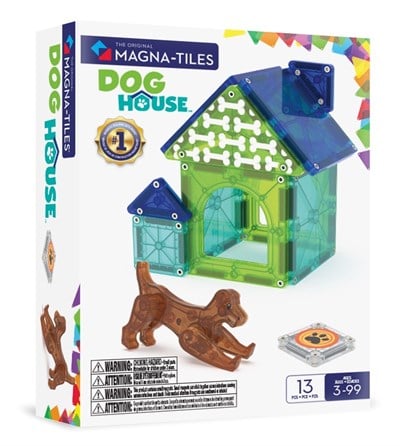 MAGNA-TILES Dog House Manyetik Bloklar (13 Parça)