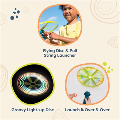 Battat Dish Oh!I Işıklı Disko Flyers