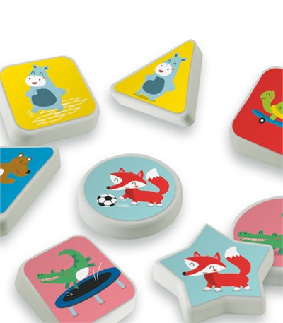 SES Creative Hafıza Oyunu - Hayvanlar Memo Animals 02233