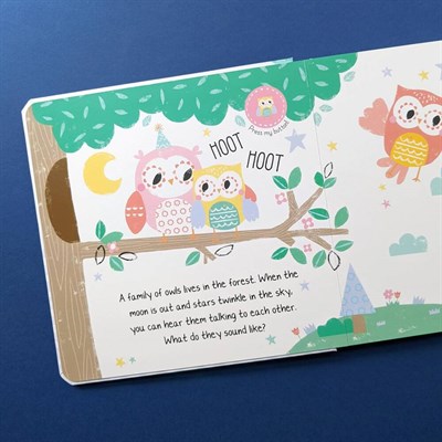 North Parade Publishing Hoot Hoot In The Noisy Forest İngilizce Sesli Kitap (12 Button)