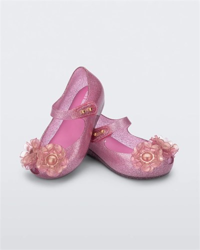 Mini Melissa Ultragirl Spring Time Pembe  Kız Çocuk Babet 35708
