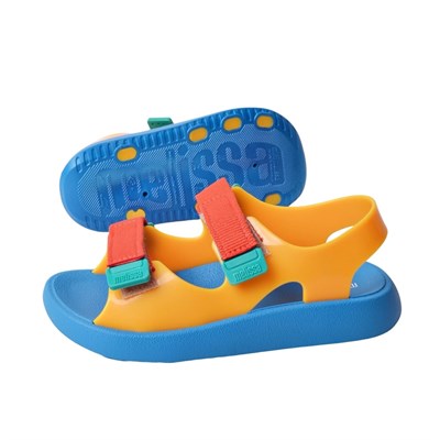 Mini Melissa Mix INF Çok Renkli  Kız Çocuk Sandalet 35916 ( Blue/Red)