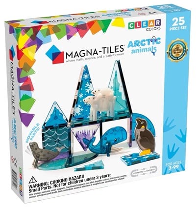 MAGNA-TILES Kuzey Kutbu Manyetik Bloklar (25 Parça)