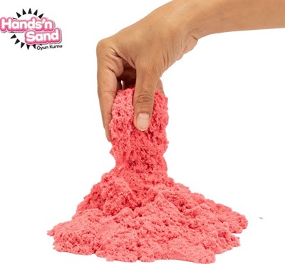 Playever Handsn Sand Doğal Kinetik Kum 500gr -Pembe