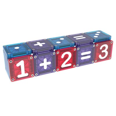 MAGNA-TILES Learn Numbers Manyetik Bloklar (56 Parça)
