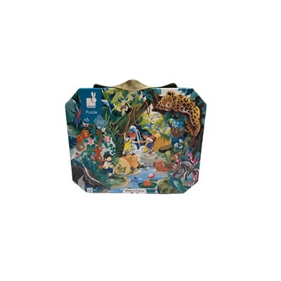 Janod 100 Parça Çantalı Puzzle - Inka Macerası