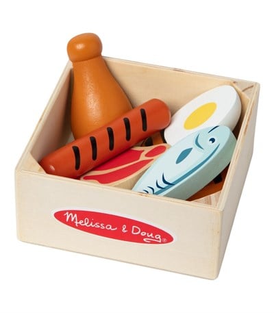 Melissa &  Doug Ahşap Gıdalarımız Proteinler