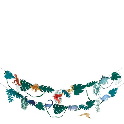 Meri Meri - Dinosaur Garland - Dinozor Asılan Süs