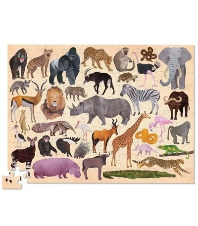 Crocodile Creek Puzzle Thirty Six Animals