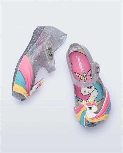 Mini Melissa Ultragirl Uni BB  Parıltılı Açık Pembe Kız Çocuk Babet 35917