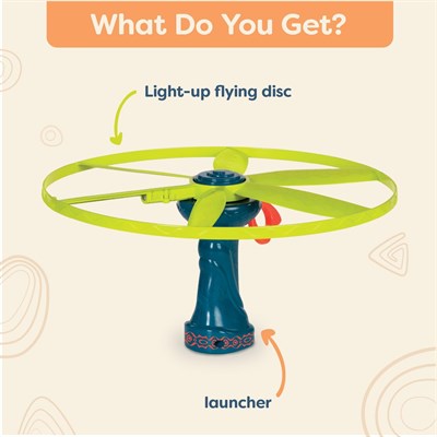 Battat Dish Oh!I Işıklı Disko Flyers