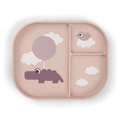 Done by Deer Happy Clouds Kaymaz Bölmeli Tabak Pembe