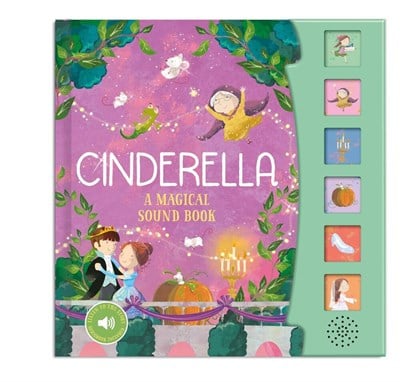 North Parade Publishing Cinderella Fairy Tale Sound Book İngilizce Sesli Kitap (6 Button)