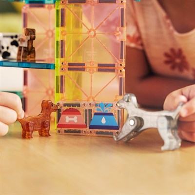 MAGNA-TILES Puppy Park Manyetik Blok Seti (27 Parça)