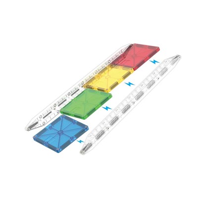 MAGNA TILES Rail Racer Ray Paketi (8 Parça)