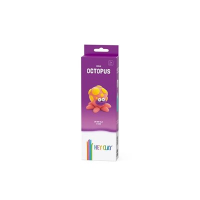 Hey Clay Yaratıcı Kil Seti - Octopus