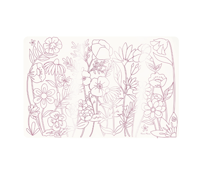 Meri Meri - Butterflies & Flowers Colouring Placemats - Kelebekler & Çiçekler Boyama Amerikan Servisleri (x8)