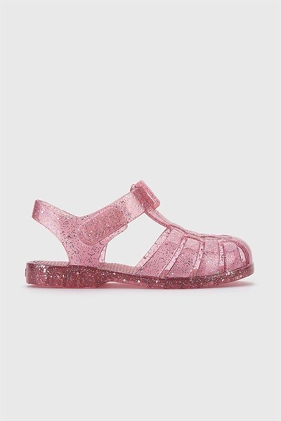 Igor Clasica Cristal S10329-387 Fucsia  Multi Glitter/  Parıltılı FUşya Çocuk Sandalet