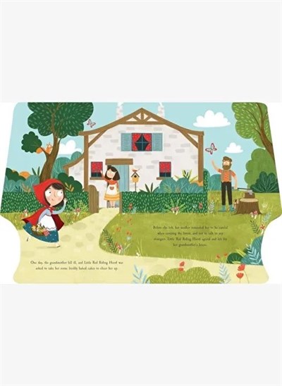 North Parade Publishing Little Red Riding Hood Jumbo A Listen Along Fairy Tale - Samara Hardy