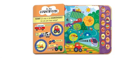 North Parade Publishing Vehicles İngilizce Sesli Kitap (12 Button)